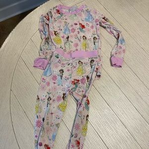 Little sleepies Disney Princess pajamas bamboo